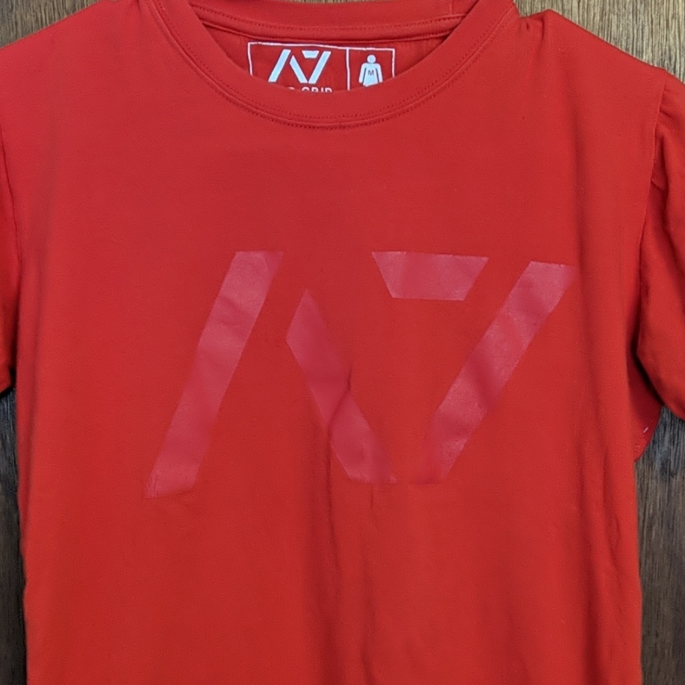 Red on red